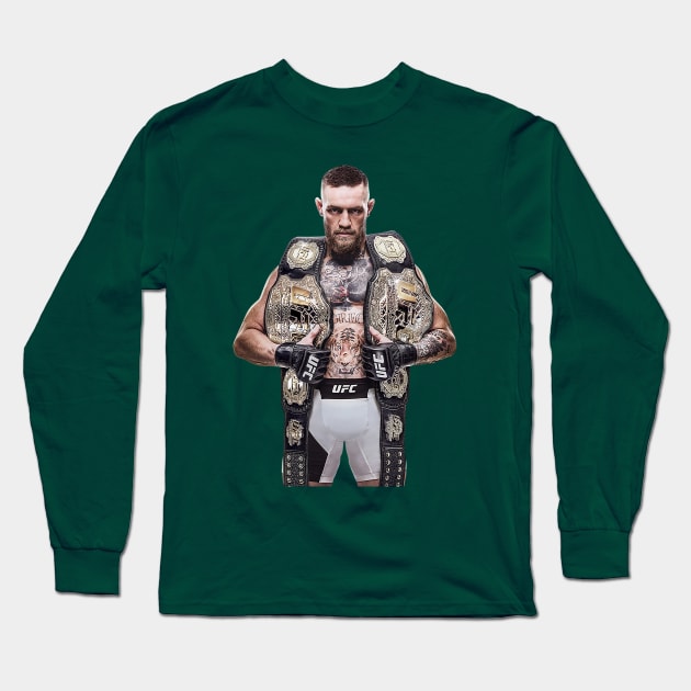 Double Champ Long Sleeve T-Shirt by FightIsRight